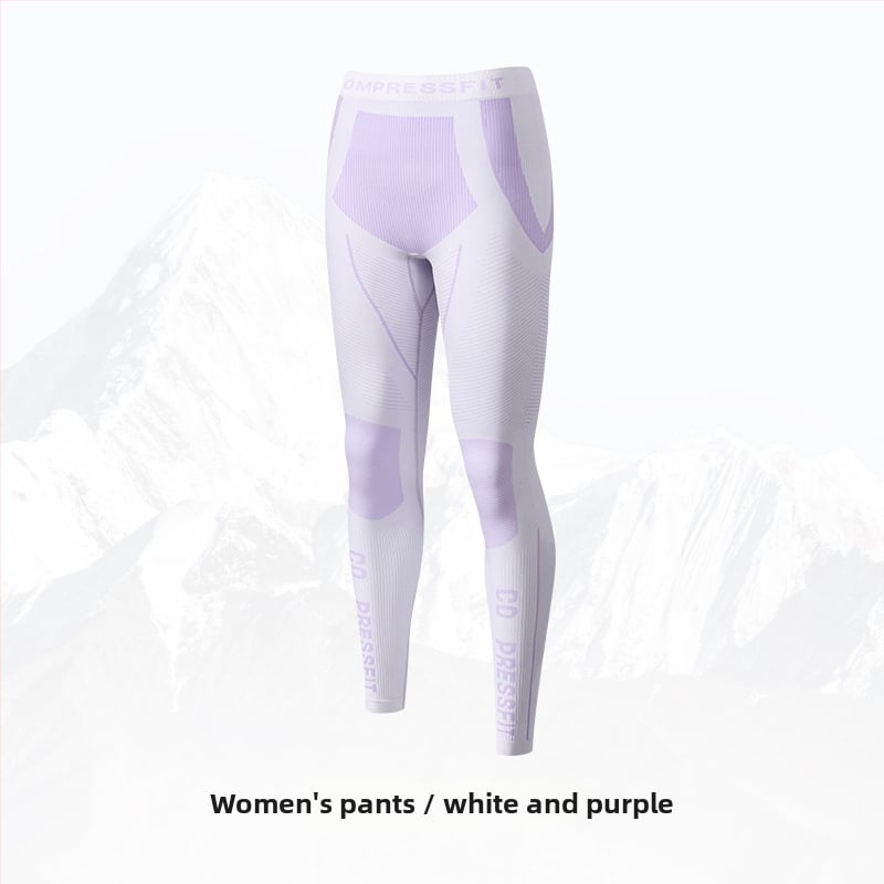 Unisex greitai džiūvantis lauko komplektas – nailono/elastano audinys, dryžių raštas, žiemai, pavasariui ir rudeniui; tinka bėgimui, važiavimui dviračiu, žygiams ir slidinėjimui