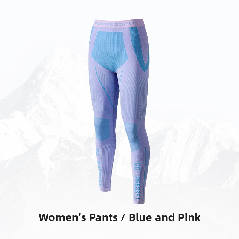 Unisex greitai džiūvantis lauko komplektas – nailono/elastano audinys, dryžių raštas, žiemai, pavasariui ir rudeniui; tinka bėgimui, važiavimui dviračiu, žygiams ir slidinėjimui