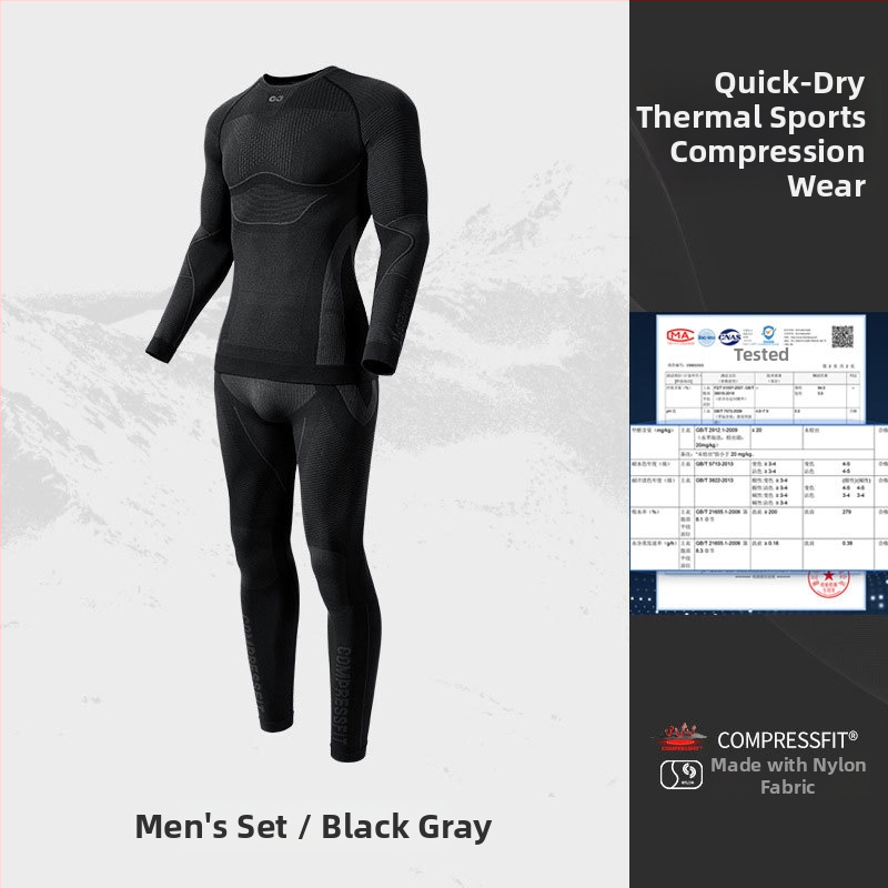 Unisex greitai džiūvantis lauko komplektas – nailono/elastano audinys, dryžių raštas, žiemai, pavasariui ir rudeniui; tinka bėgimui, važiavimui dviračiu, žygiams ir slidinėjimui