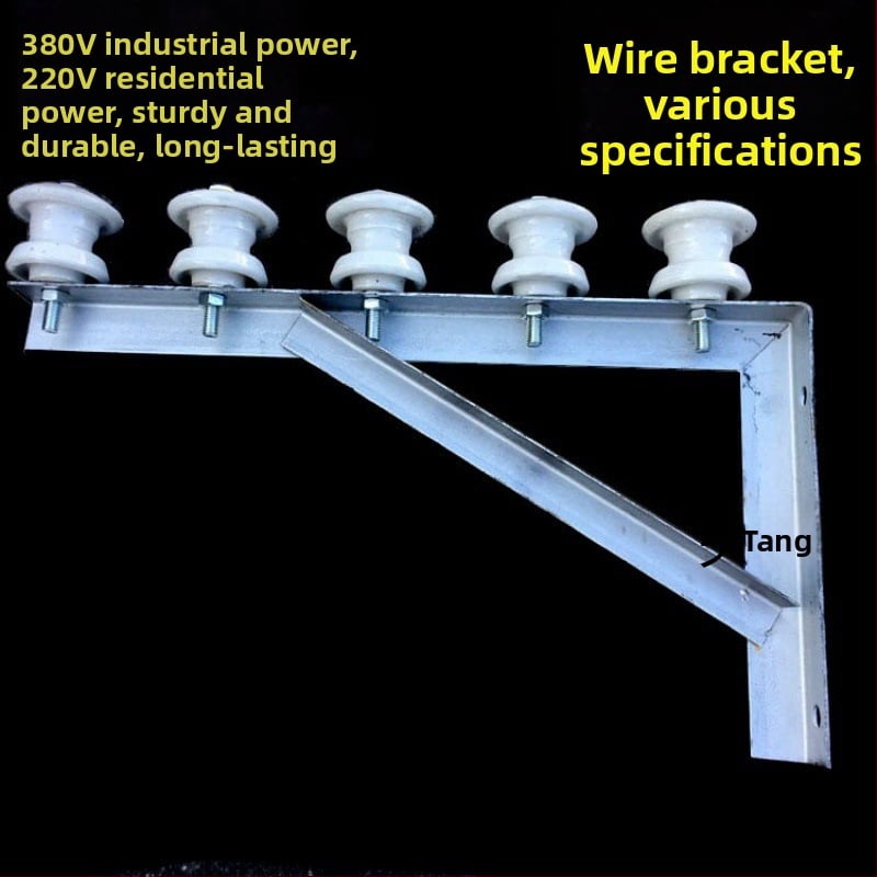 Trikampis geležinis kabelių laikiklis išoriniam sienai - Yangtang, modelis: Įvairūs