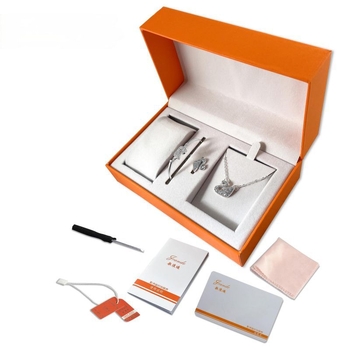 JRANDE κουτί για ρολόγια με διπλό καπάκι, συσκευασία δώρου, διαθεσιμότητα προσωποποίησης, 50 τεμάχια