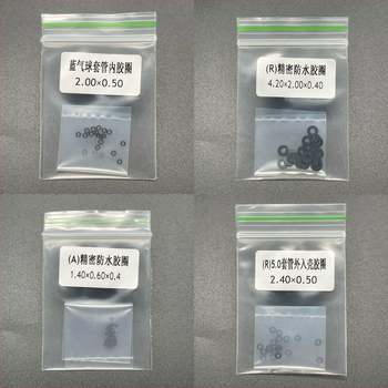 Gumos laikrodžio karūnos sandarinimo žiedas, 5 laipsnių vandeniui atsparus, skirtas išorinei korpusui