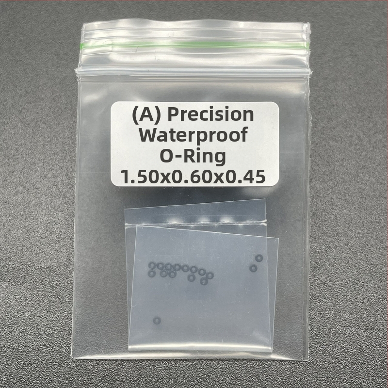 Gumos laikrodžio karūnos sandarinimo žiedas, 5 laipsnių vandeniui atsparus, skirtas išorinei korpusui