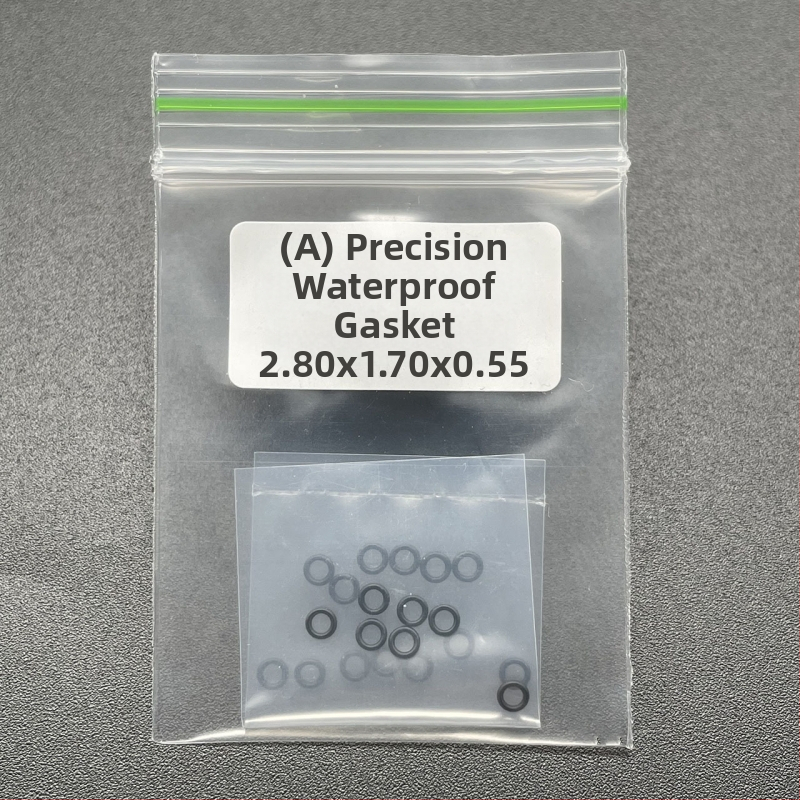 Gumos laikrodžio karūnos sandarinimo žiedas, 5 laipsnių vandeniui atsparus, skirtas išorinei korpusui