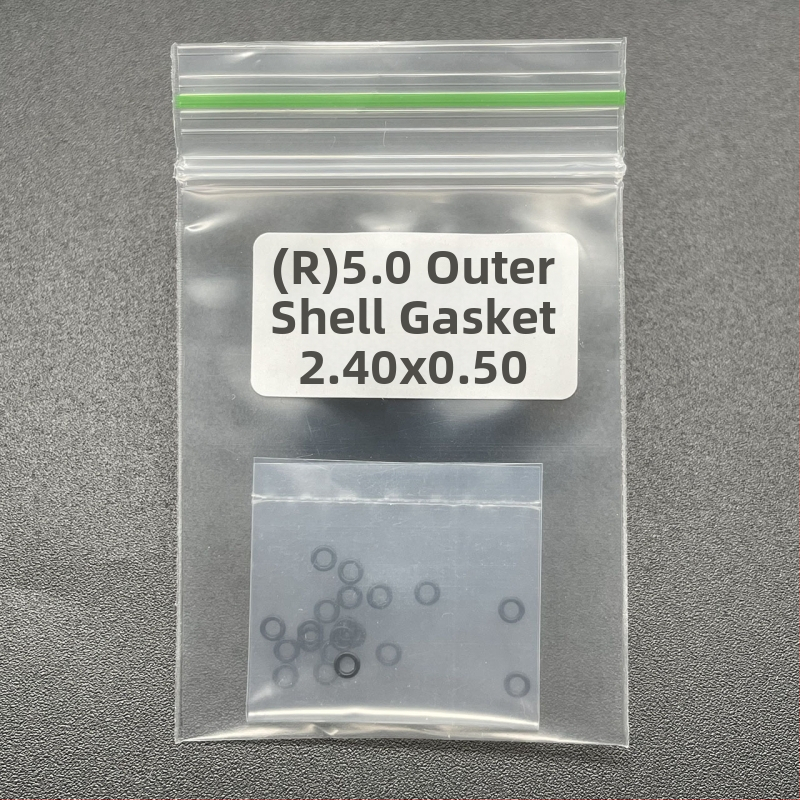 Gumos laikrodžio karūnos sandarinimo žiedas, 5 laipsnių vandeniui atsparus, skirtas išorinei korpusui