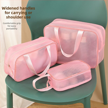 Permatoma EVA kosmetinė dėžutė – kubo formos vandeniui atspari makiažui ir higienos reikmenims, su atspausdintu logotipu