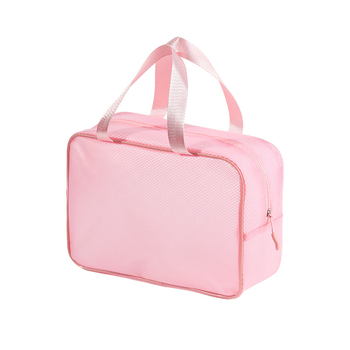 Permatoma EVA kosmetinė dėžutė – kubo formos vandeniui atspari makiažui ir higienos reikmenims, su atspausdintu logotipu