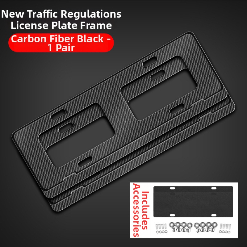 Ramă pentru plăcuța de înmatriculare din aliaj de aluminiu, personalizare logo (100+ opțiuni), compatibilă cu peste 100 de modele de mașini, procesare și personalizare disponibile