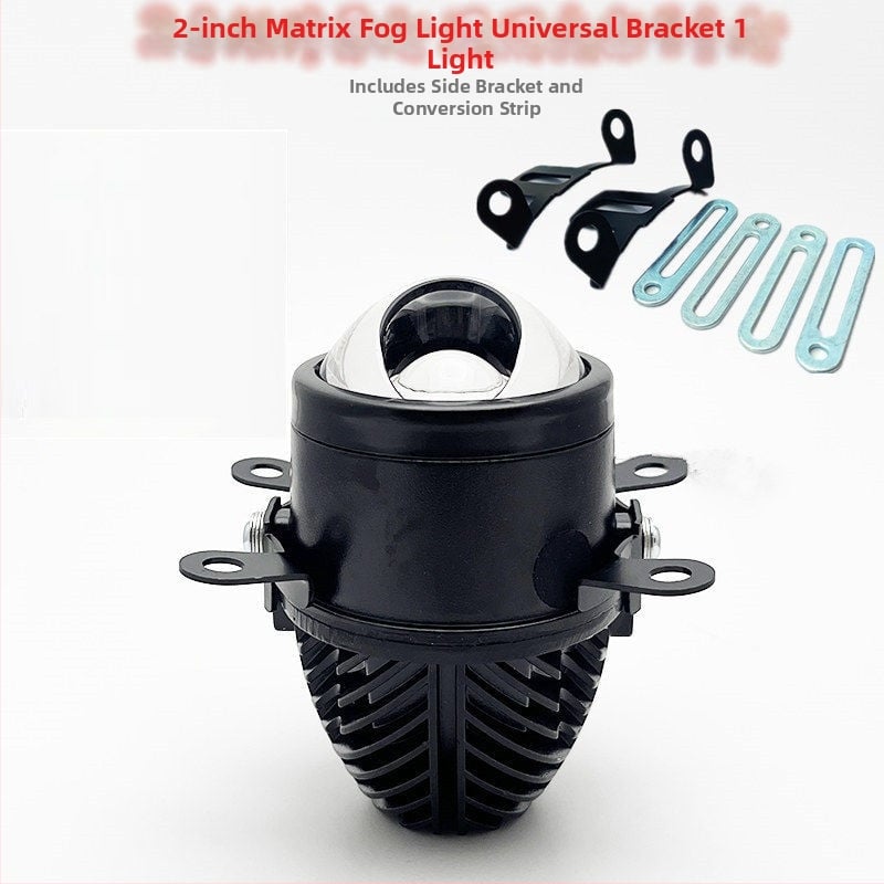 Előre LED ködfény, 45W, 12V, kettős fókuszú fisheye lencsével