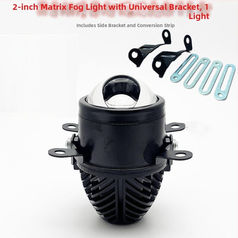 Előre LED ködfény, 45W, 12V, kettős fókuszú fisheye lencsével