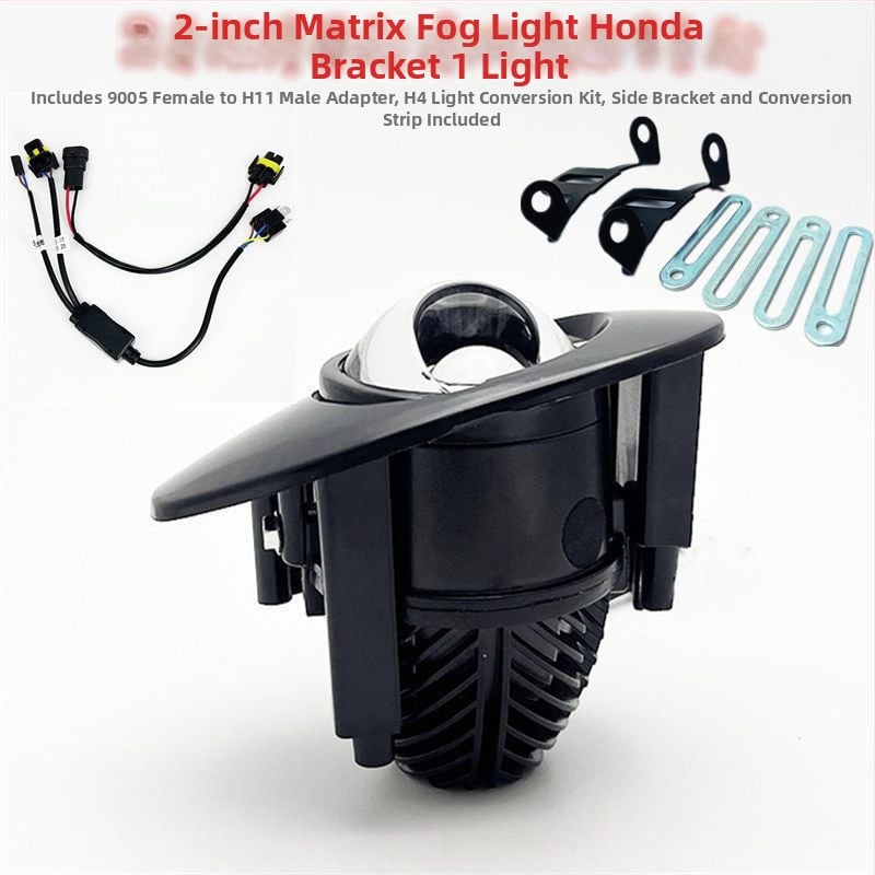 Előre LED ködfény, 45W, 12V, kettős fókuszú fisheye lencsével