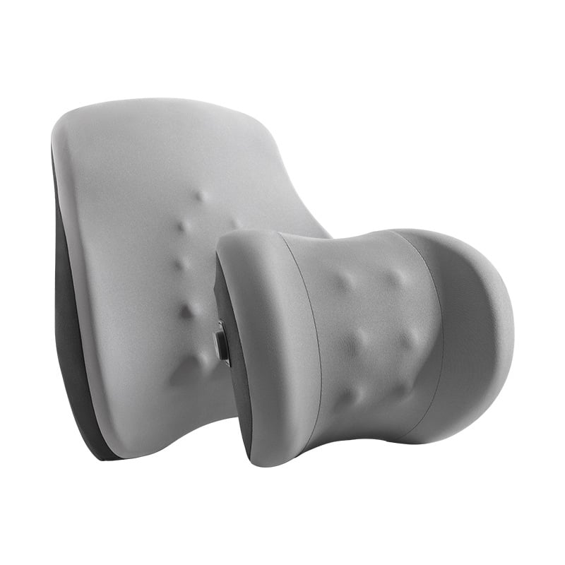 Modernist Automobilio juosmens masažo atrama su atminties putomis, medvilnė, minimalistinis stilius, universalus visoms transporto priemonėms