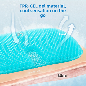 Fenék alátét párna – TPE anyag, Töltet: TEP, Egyszínű, Modern stílus