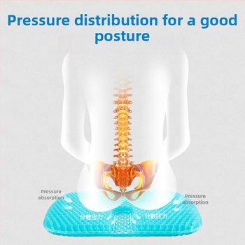 Fenék alátét párna – TPE anyag, Töltet: TEP, Egyszínű, Modern stílus