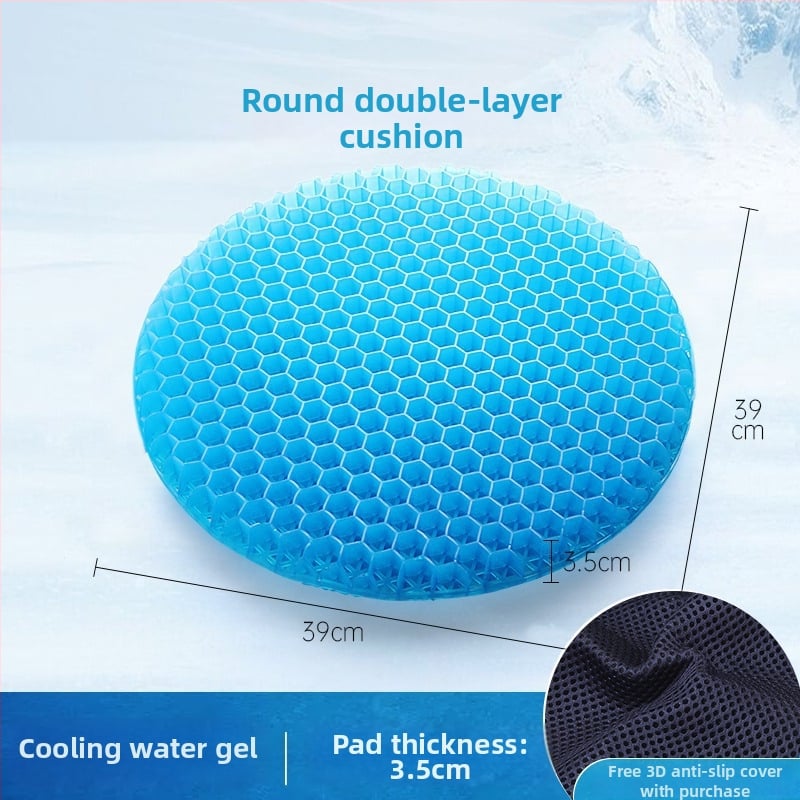 Fenék alátét párna – TPE anyag, Töltet: TEP, Egyszínű, Modern stílus