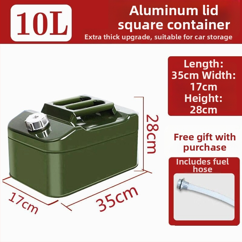 Storo plieno degalų bakas – tinka benzinui ir dyzelinui, automobilių atsarginė dalis