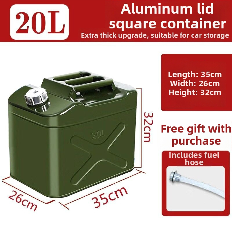 Storo plieno degalų bakas – tinka benzinui ir dyzelinui, automobilių atsarginė dalis