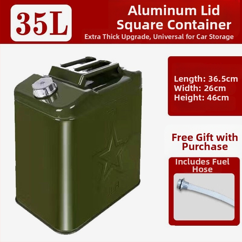 Storo plieno degalų bakas – tinka benzinui ir dyzelinui, automobilių atsarginė dalis