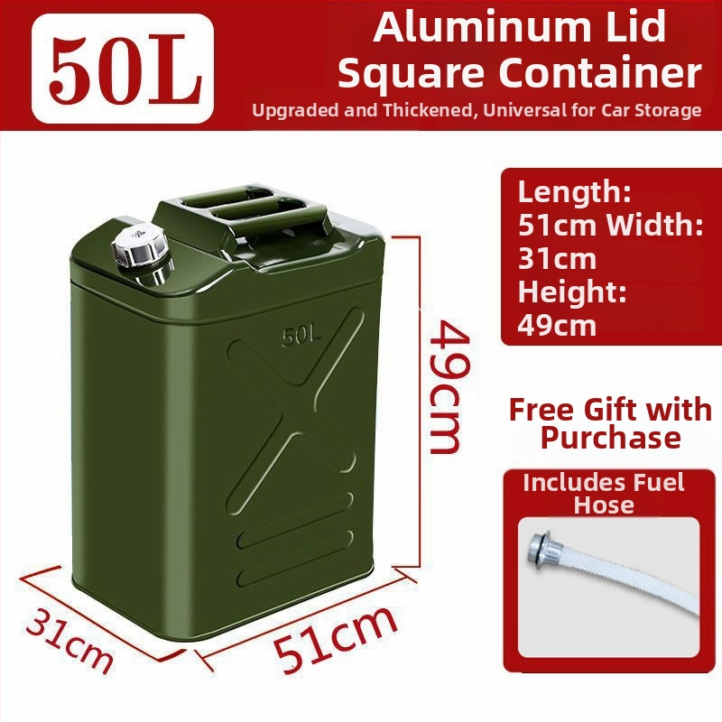 Storo plieno degalų bakas – tinka benzinui ir dyzelinui, automobilių atsarginė dalis