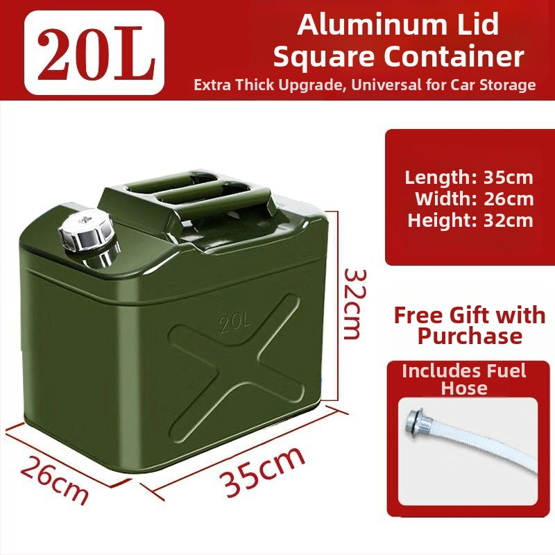 Storo plieno degalų bakas – tinka benzinui ir dyzelinui, automobilių atsarginė dalis