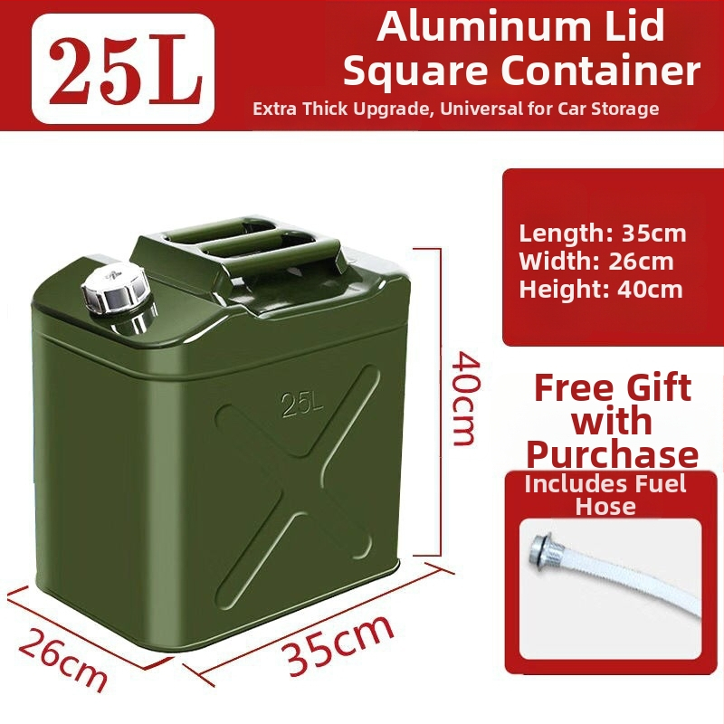 Storo plieno degalų bakas – tinka benzinui ir dyzelinui, automobilių atsarginė dalis