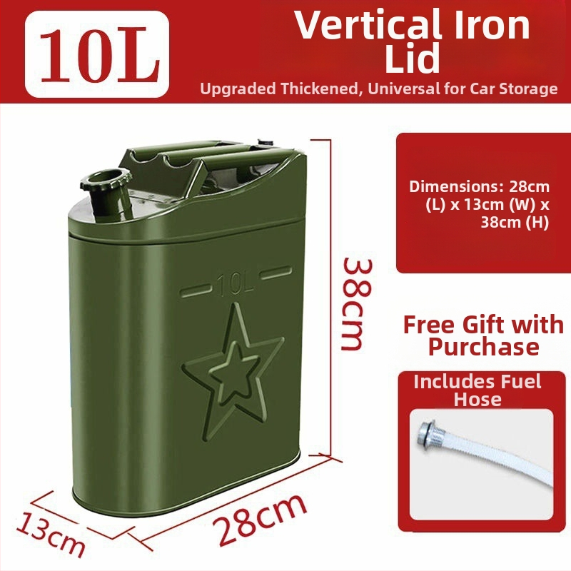 Storo plieno degalų bakas – tinka benzinui ir dyzelinui, automobilių atsarginė dalis