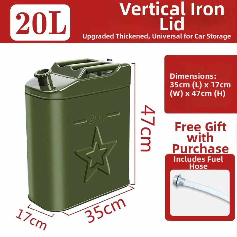 Storo plieno degalų bakas – tinka benzinui ir dyzelinui, automobilių atsarginė dalis