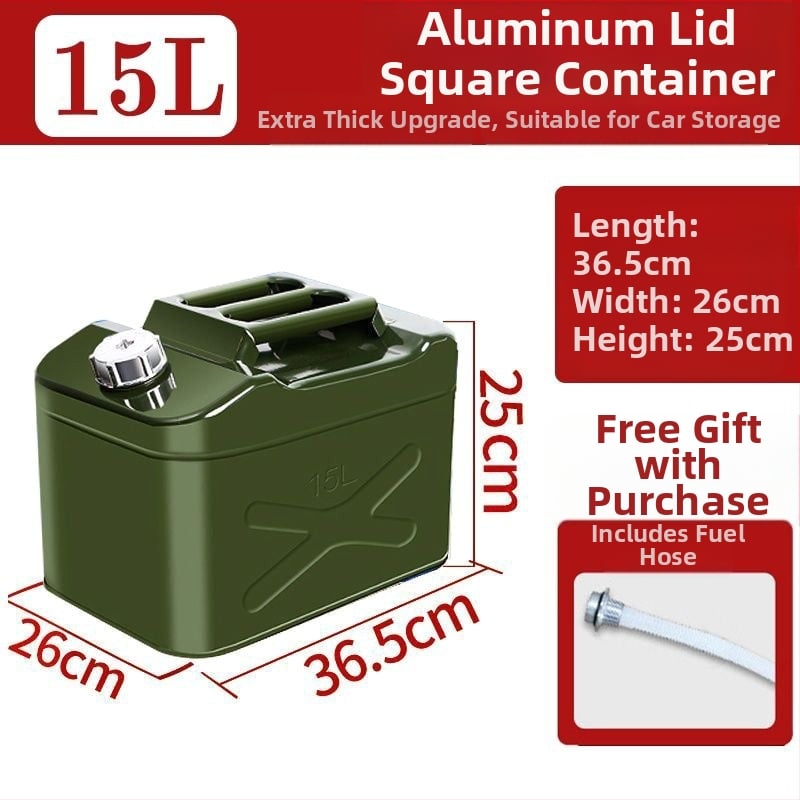 Storo plieno degalų bakas – tinka benzinui ir dyzelinui, automobilių atsarginė dalis