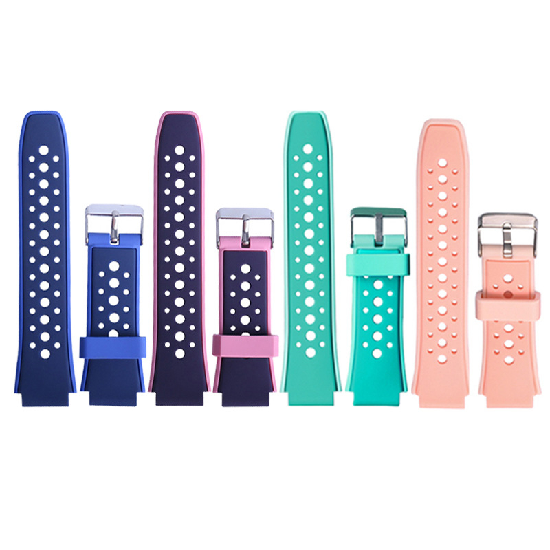 Silikonski kaiš za Huawei Kids' Phone Watch 3 Pro/3S/4X/3, širina 18 mm, kopča s iglom, jednostavan stil