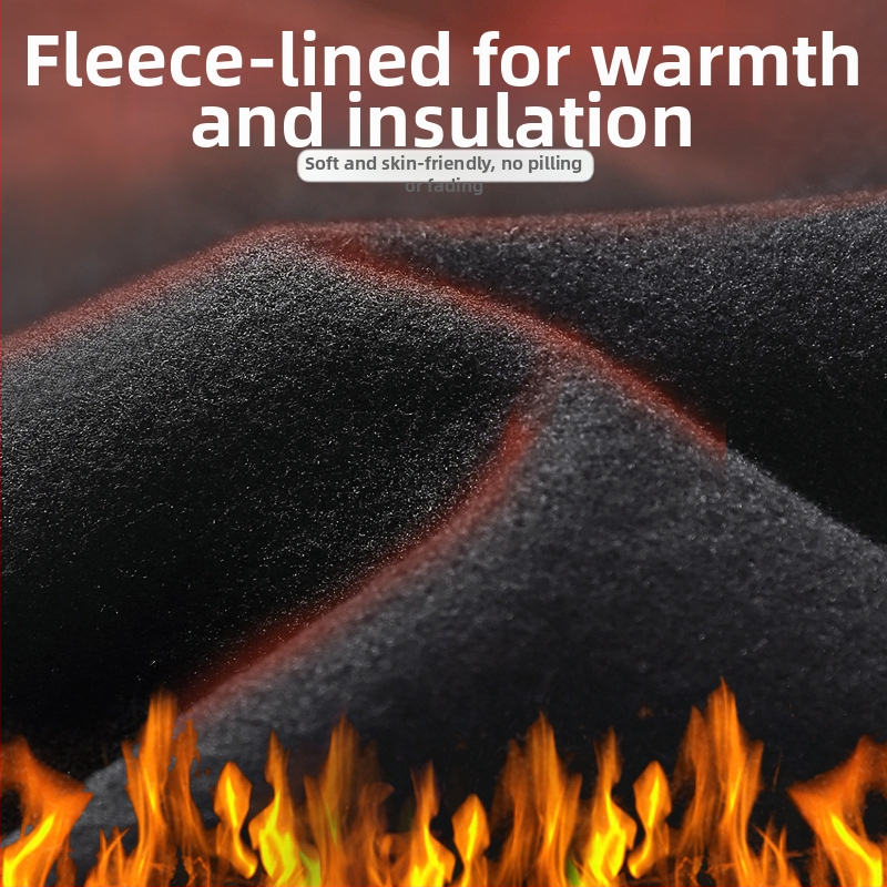 Vyrų terminių pagrindinių kelnių su fliso vidumi, siauras pjūvis, ilgos kelnės, bambukų pluošto ir šilko kokonų mišinys, tinkamos bėgimui ir dviračių sportui, didelis elastingumas