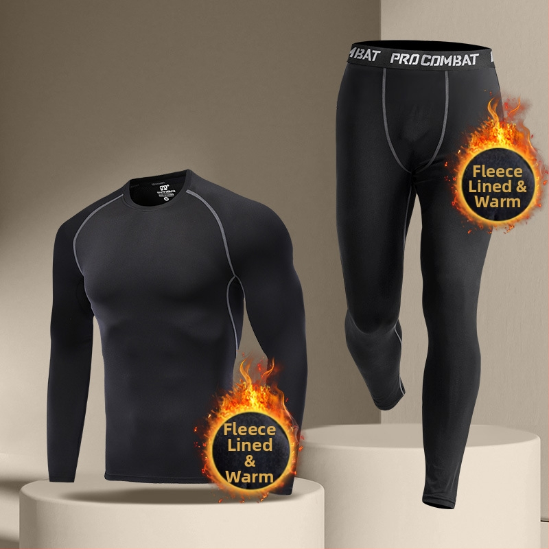 Vyrų terminių pagrindinių kelnių su fliso vidumi, siauras pjūvis, ilgos kelnės, bambukų pluošto ir šilko kokonų mišinys, tinkamos bėgimui ir dviračių sportui, didelis elastingumas