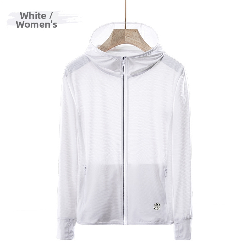 Εξωτερικό αντιανιανικό μπουφάν με κουκούλα, διαπνέσιμος πολυεστέρας, UV προστασία UPF45, μακριά μανίκια