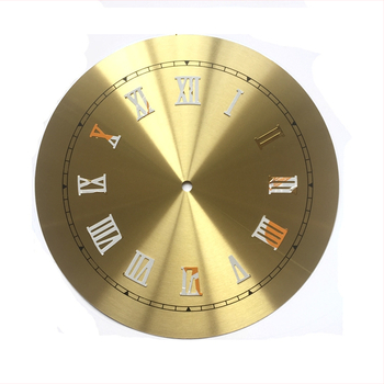 Yueya mozgású mechanikus óra számlap, fém számlap, kétoldalas DIY óra