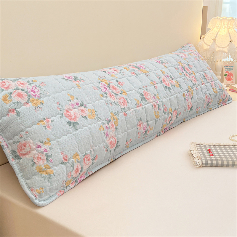 Klasa A Duga dvostruka navlaka za jastuk s dvostrukim slojem gaze, quilt, 1,5–1,8 m, za parove