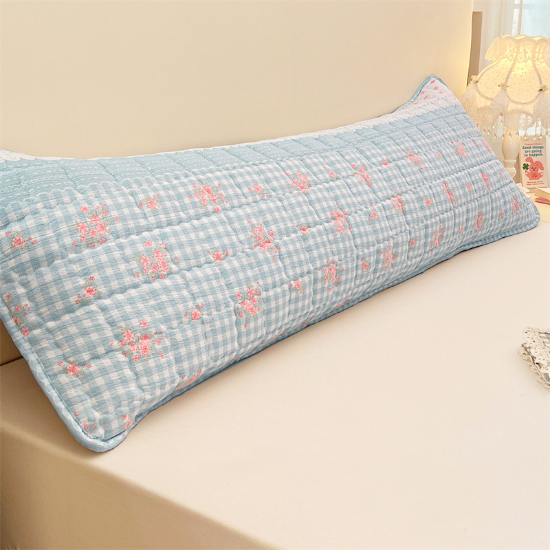 Klasa A Duga dvostruka navlaka za jastuk s dvostrukim slojem gaze, quilt, 1,5–1,8 m, za parove