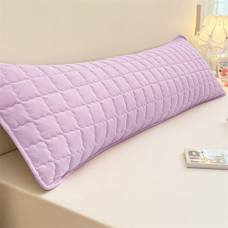 Klasa A Duga dvostruka navlaka za jastuk s dvostrukim slojem gaze, quilt, 1,5–1,8 m, za parove
