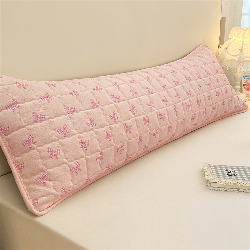 Klasa A Duga dvostruka navlaka za jastuk s dvostrukim slojem gaze, quilt, 1,5–1,8 m, za parove