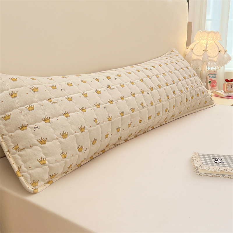 Klasa A Duga dvostruka navlaka za jastuk s dvostrukim slojem gaze, quilt, 1,5–1,8 m, za parove