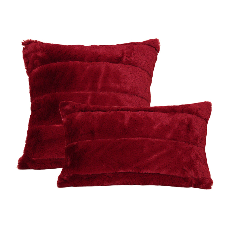 Nordic stílusú párnahuzat, hímzett, karácsonyi motívum, poliészter anyag, nappaliba