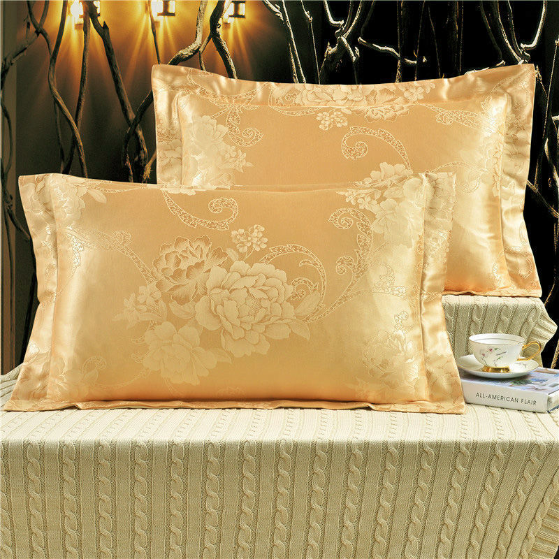 Set fețe de pernă din bumbac jacquard, 100% bumbac, vopsire prin fire, Nordic stil, țesătură 60s