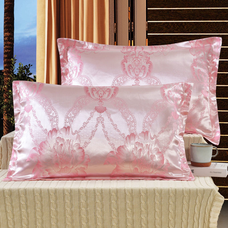 Set fețe de pernă din bumbac jacquard, 100% bumbac, vopsire prin fire, Nordic stil, țesătură 60s