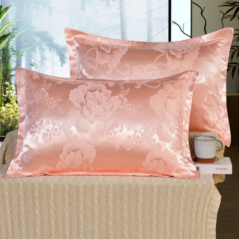 Set fețe de pernă din bumbac jacquard, 100% bumbac, vopsire prin fire, Nordic stil, țesătură 60s