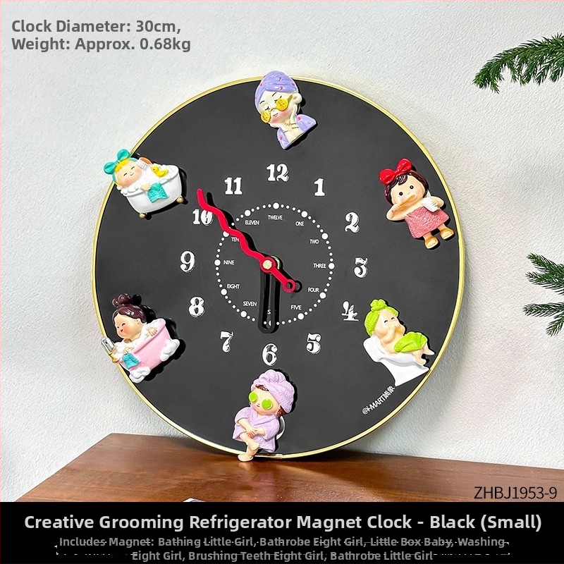 Asztali óra mechanikus működéssel, mutató kijelző, működtetés száraz elemről, műanyag ház és számlap