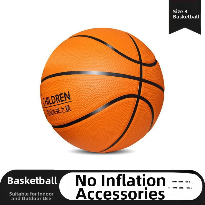 Krepšinio kamuolys iš sintetinės gumos, atsparus dilimui