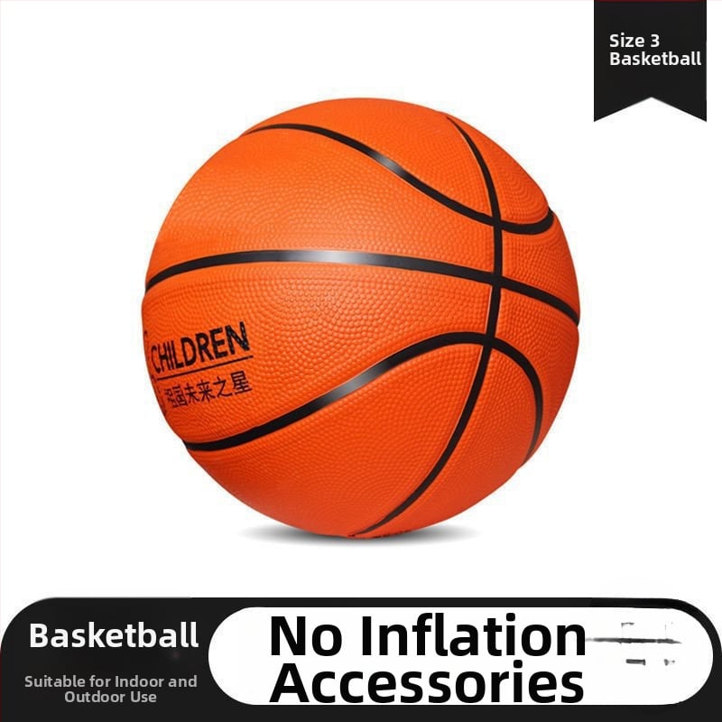 Krepšinio kamuolys iš sintetinės gumos, atsparus dilimui