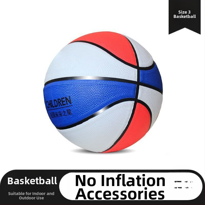 Krepšinio kamuolys iš sintetinės gumos, atsparus dilimui