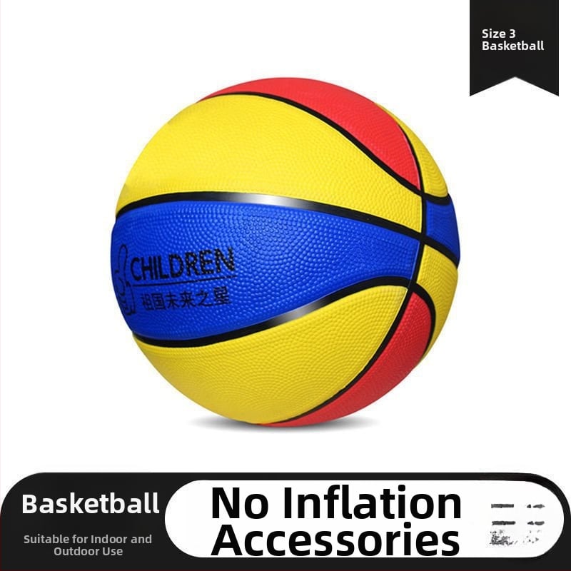 Krepšinio kamuolys iš sintetinės gumos, atsparus dilimui