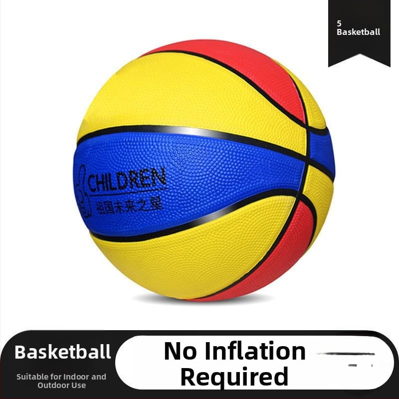 Krepšinio kamuolys iš sintetinės gumos, atsparus dilimui