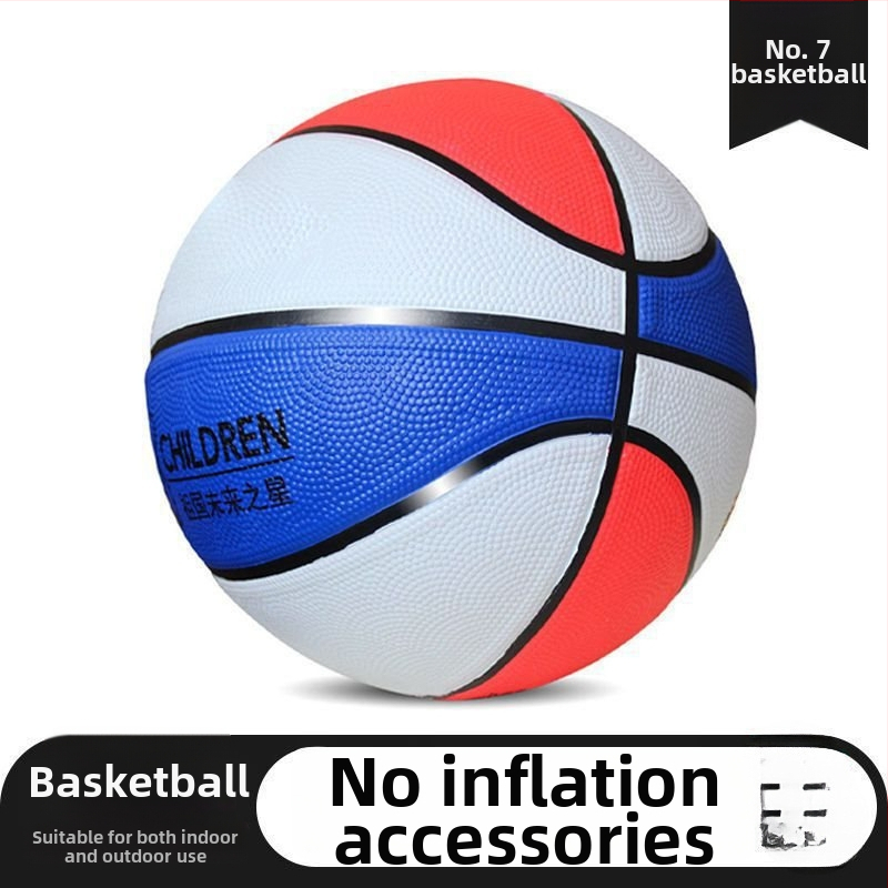 Krepšinio kamuolys iš sintetinės gumos, atsparus dilimui