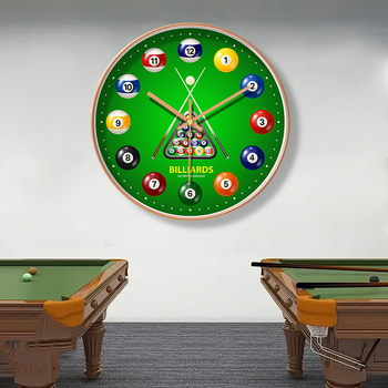 Ρολόι τοίχου - αθόρυβη κίνηση quartz, στρογγυλό πλαστικό περίβλημα, γυάλινο κάλυμμα, διακοσμητικό